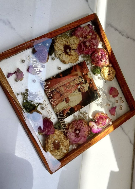 12×12 Deep Design Wooden Keepsake Frame