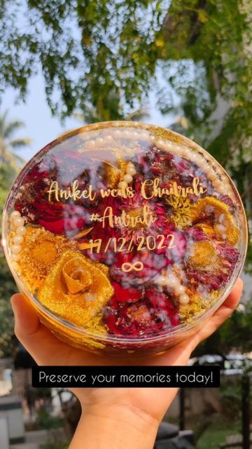 Signature Deep-Cast Resin Keepsake Frame (6", 8", 10")