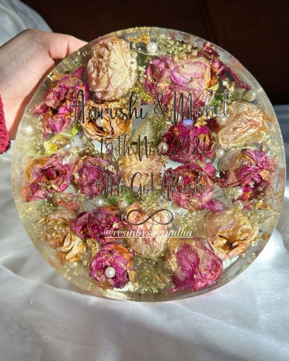 Signature Deep-Cast Resin Keepsake Frame (6", 8", 10")