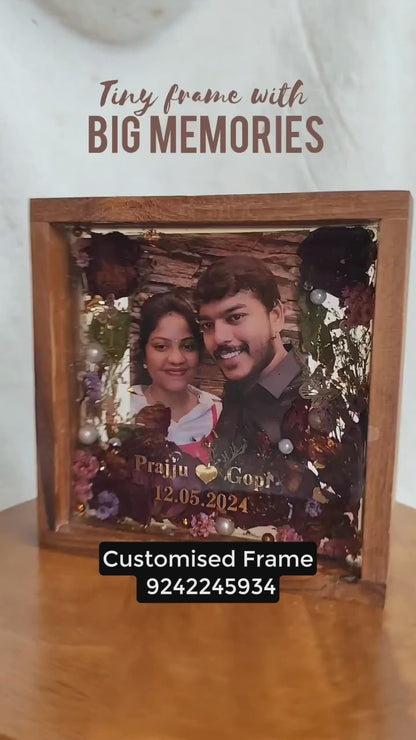 10×10 Crystal Resin Deep Preservation Frame